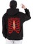 Slipknot Sırt Baskılı Siyah Kapüşonlu Sweatshirt 1
