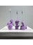 Lila Rengi Laocoon, Ares ve David Heykel Not Tutucu 3'lü Set 1