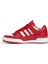 Kırmızı - Beyaz Erkek Lifestyle Ayakkabı HQ1495 Forum Low cl 1