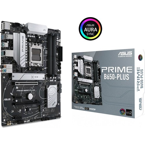 Asus Prıme Amd B650 Am5 Ddr5 6400 Dp Hdmı 2X M2 Usb3.2 Aura Rgb Lan Atx (Prıme Anakart