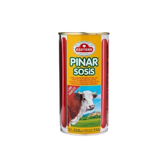 Egetürk Pınar Sosis 550 gr