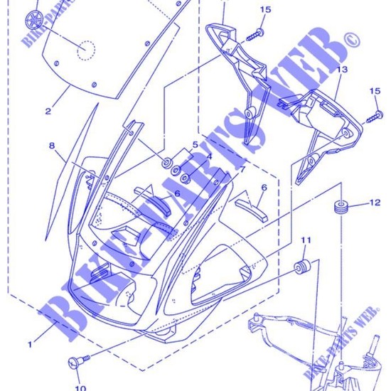 Yamaha Ybr 125 Sol Sip. Çıkartması Vrc7 Fiyatı Taksit Seçenekleri