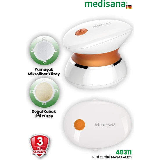 Medisana 48311 Yüz Vücut Spa Mini Masaj Aleti