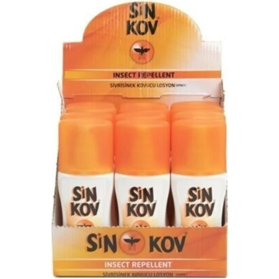 Sinkov 12 Adet Sinek Sivrisinek Kovucu 100ML