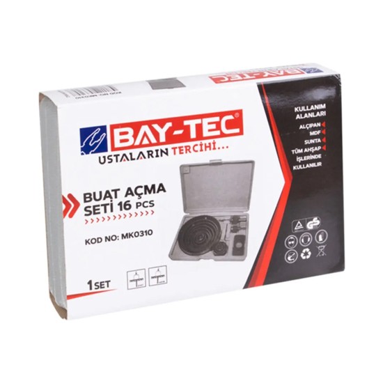 Bay-tec Buat Açma Seti 16 Pcs Mk-0310 16 Parça Fiyatı