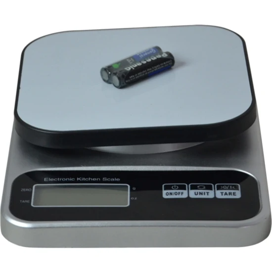 Mastek Dijital Mutfak Tartısı Terazisi 5kg 1gr Hassas Terazi Elektronik QR330