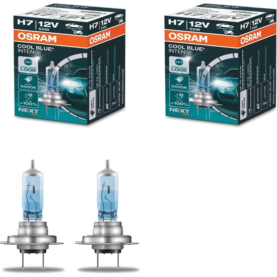 Osram H7 Cool Blue Intense Next Gen 5000K Beyaz Işık 2 Fiyatı