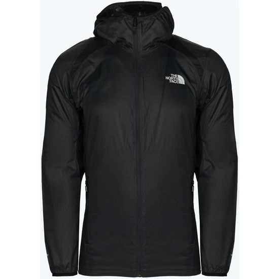 The North Face Athletic Outdoor Full Zip Erkek Siyah Kapüşonlu Ceket
