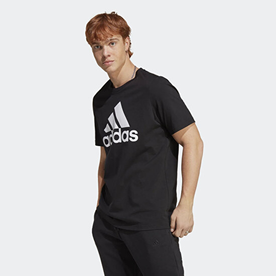 adidas Big Logo Single Jersey Erkek Tişört IC9347