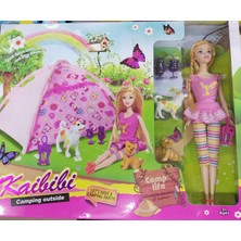 Kaibibi Bebek Çadırlı Kamp Seti Oyuncak