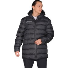 Uhlsport Free Erkek Kaban XL Uzun Kol Midi Kesim Kalıbı ile Şık Siyah Tasarım