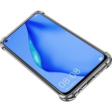 HappyCase Huawei P40 Lite Kapak Köşe Korumalı Airbag Antishock Silikon Kılıf