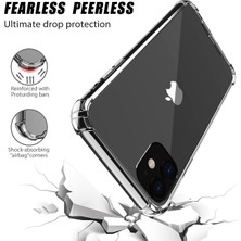 HappyCase iPhone 11 Kapak Köşe Korumalı Airbag Antishock Silikon Kılıf