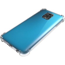 HappyCase Xiaomi Redmi Note 9 Pro Kapak Köşe Korumalı Airbag Antishock Silikon Kılıf