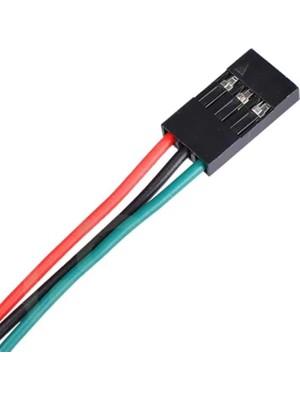 Sanec 3 Pin 0,25MM Kablolu Dupont Kablo 10CM - Tek Taraflı