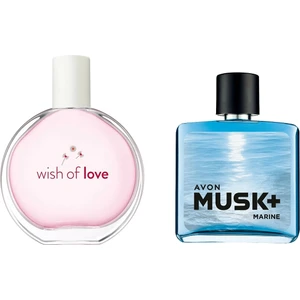 Wish On Love - Musk Marine 14 Şubat Sevgililer Günü Çift Hediyelik, Parfüm Bay-Bayan