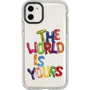 Apple iPhone 11 The World Is Yours  Candy Bumper Silikonlu Telefon Kılıfı