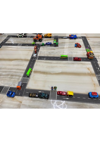 Otobant Eğitici ve Eğlenceli Yol Yapım Bandı - Çocuk Trafik Bantı - Road Tape Oyun Bandı