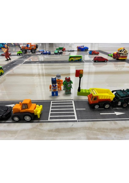 Otobant Eğitici ve Eğlenceli Yol Yapım Bandı - Çocuk Trafik Bantı - Road Tape Oyun Bandı