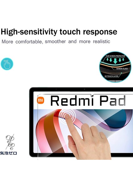 Xiaomi Redmi Pad 10.61” Ekran Koruyucu Kırılmaz Nano Flexible Esnek