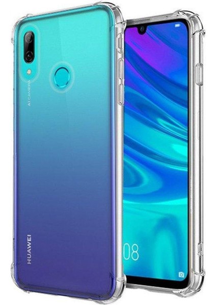 Huawei P Smart 2019 Kapak Köşe Korumalı Airbag Antishock Silikon Kılıf