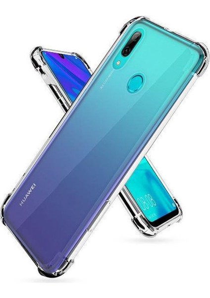 Huawei P Smart 2019 Kapak Köşe Korumalı Airbag Antishock Silikon Kılıf