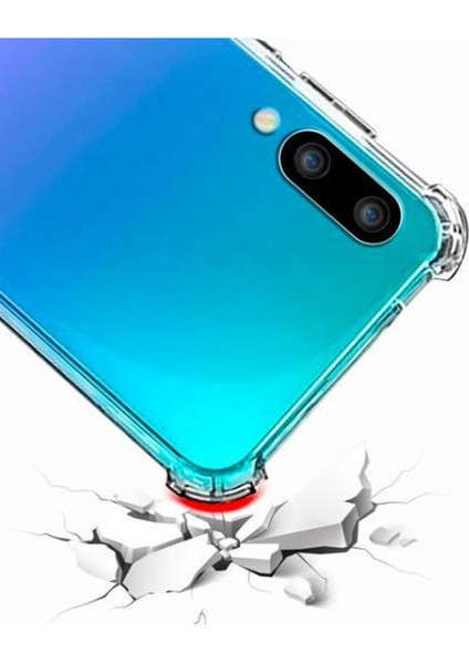 Huawei P Smart 2019 Kapak Köşe Korumalı Airbag Antishock Silikon Kılıf