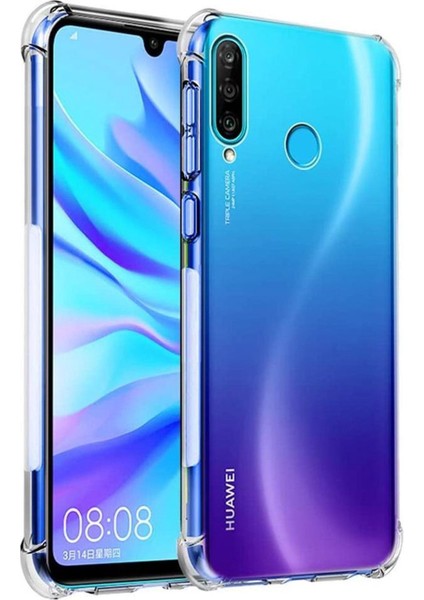 Huawei P30 Lite Kapak Köşe Korumalı Airbag Antishock Silikon Kılıf