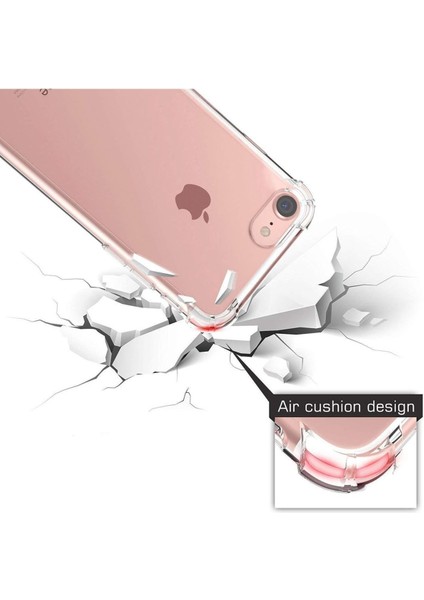 Apple iPhone 6 Kapak Köşe Korumalı Airbag Antishock Silikon Kılıf