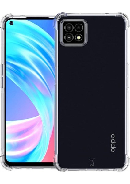 Oppo A73 Kapak Köşe Korumalı Airbag Antishock Silikon Kılıf