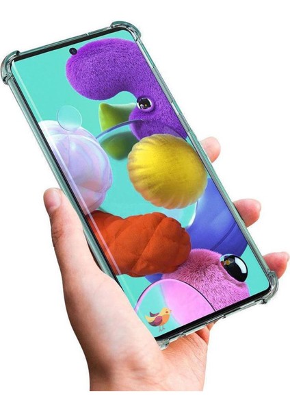 Samsung Galaxy A51 Kılıf Olex Tpu Silikon