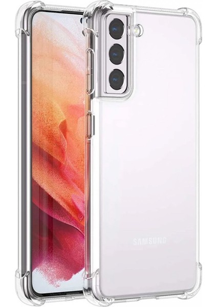 Samsung Galaxy S21 Plus Kapak Köşe Korumalı Airbag Antishock Silikon Kılıf