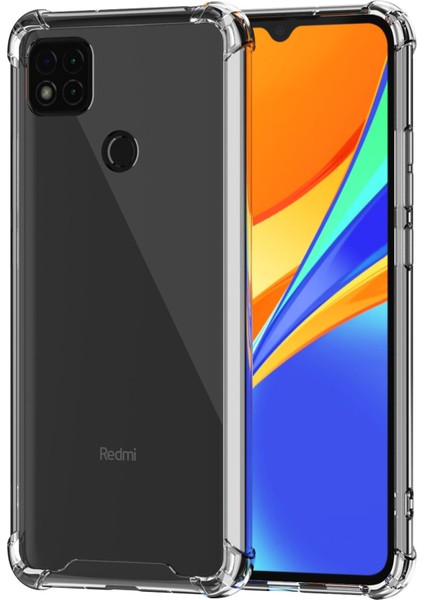 Xiaomi Redmi 9c Kapak Köşe Korumalı Airbag Antishock Silikon Kılıf