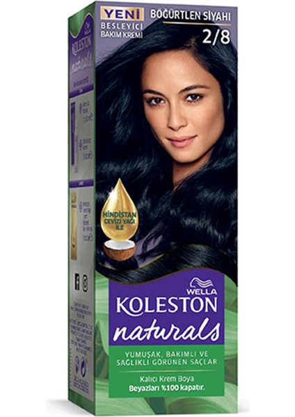 Naturals Saç Boyası Böğürtlen Siyahı 2/8