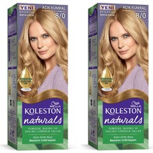 Wella Koleston Naturals Saç Boyası Açık Kumral 8/0 2x Paket