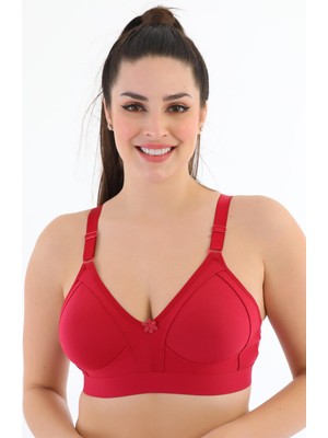 Seboteks Telsiz Kapsız Lastikli Pamuklu Penye Toparlayıcı Minimizer Sütyen 1010