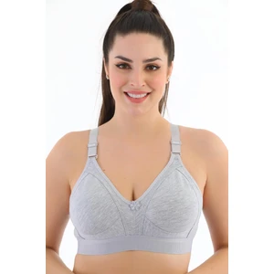 Telsiz Kapsız Lastikli Pamuklu Penye Toparlayıcı Minimizer Sütyen 1010