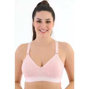 Telsiz Kapsız Lastikli Pamuklu Penye Toparlayıcı Minimizer Sütyen 1010