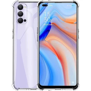 Oppo Reno 4 Kapak Köşe Korumalı Airbag Antishock Silikon Kılıf