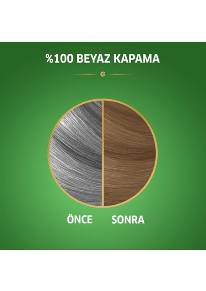 Naturals Saç Boyası Açık Küllü Kumral 8/1 2x Paket