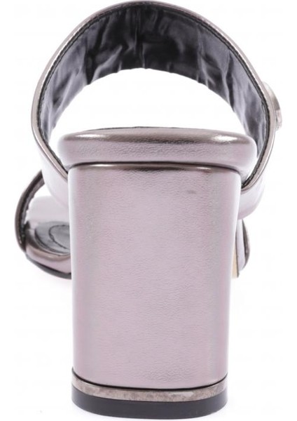 1043-23Y Kadın Kristal Taşlı Bantlı Topuklu Terlik fırsatları