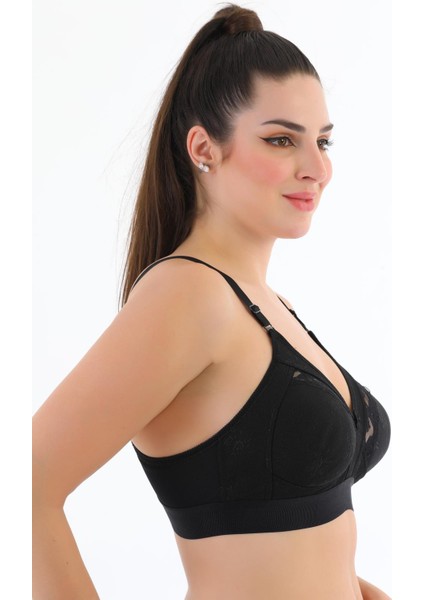 Telsiz Süngersiz Dantelli Geniş Lastikli Toparlayıcı Minimizer Sütyen 1009 fiyatları