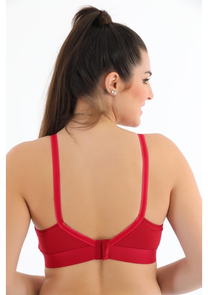 Telsiz Süngersiz Dantelli Geniş Lastikli Toparlayıcı Minimizer Sütyen 1009 fırsatları