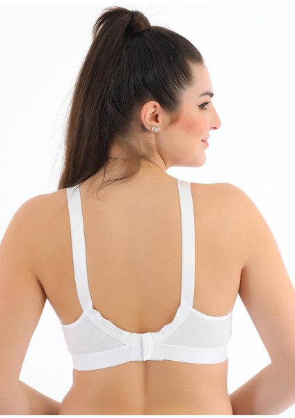 Telsiz Kapsız Lastikli Pamuklu Penye Toparlayıcı Minimizer Sütyen 1010 fırsatları