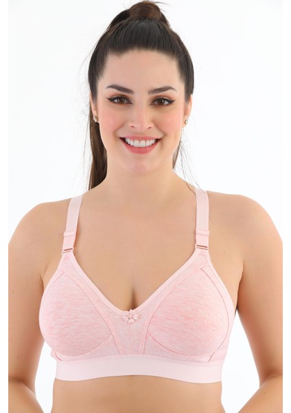 Telsiz Kapsız Lastikli Pamuklu Penye Toparlayıcı Minimizer Sütyen 1010