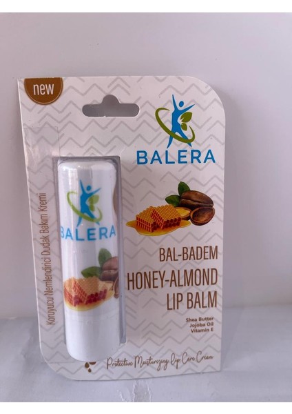 Lıp Balm Dudak Bakım Kremi Bal&badem 4.8gr