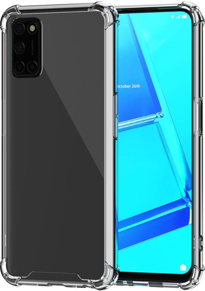 Oppo A52 Kapak Köşe Korumalı Airbag Antishock Silikon Kılıf