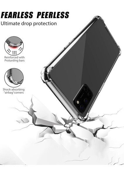 Oppo A72 Kapak Köşe Korumalı Airbag Antishock Silikon Kılıf