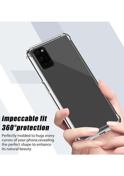 Oppo A72 Kapak Köşe Korumalı Airbag Antishock Silikon Kılıf