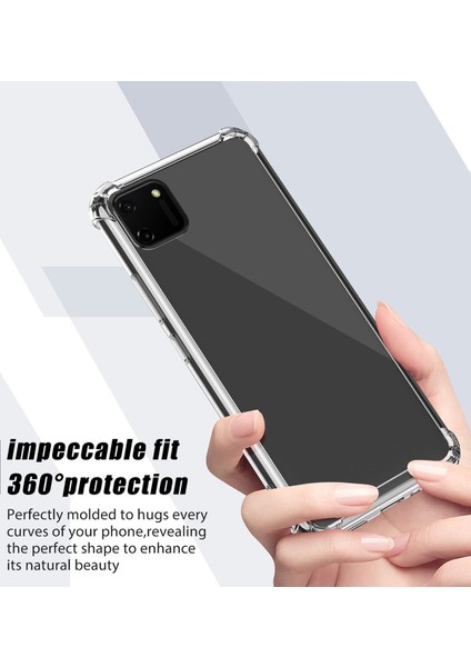 Realme C11 Kapak Köşe Korumalı Airbag Antishock Silikon Kılıf fırsatları